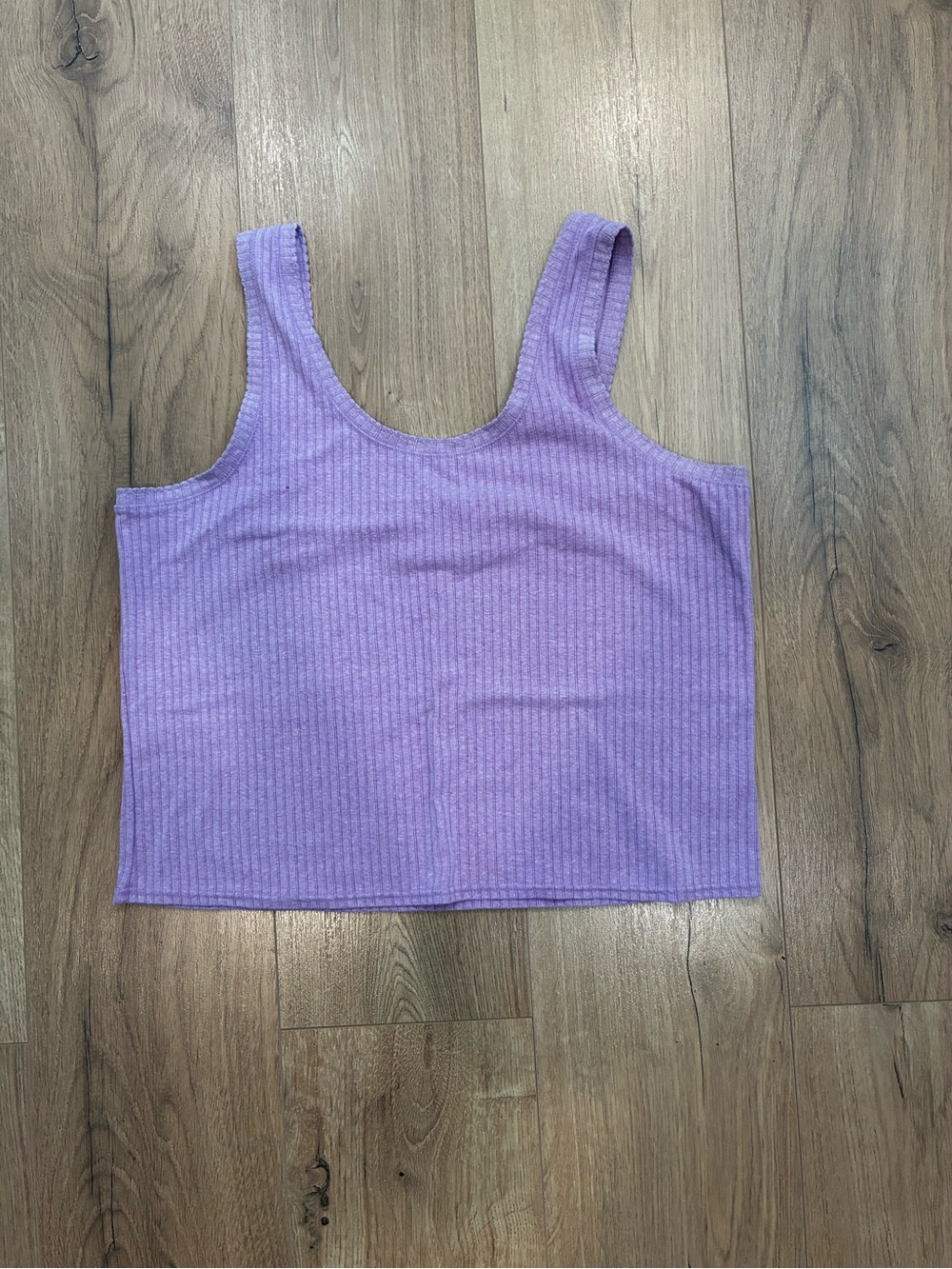 Old Navy Lavender Ribbed Tank Top - Women